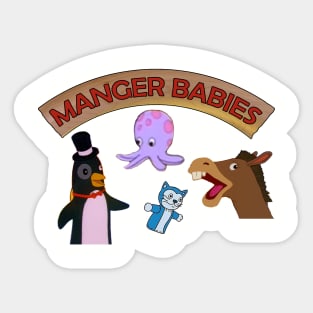 Manger Babies Sticker